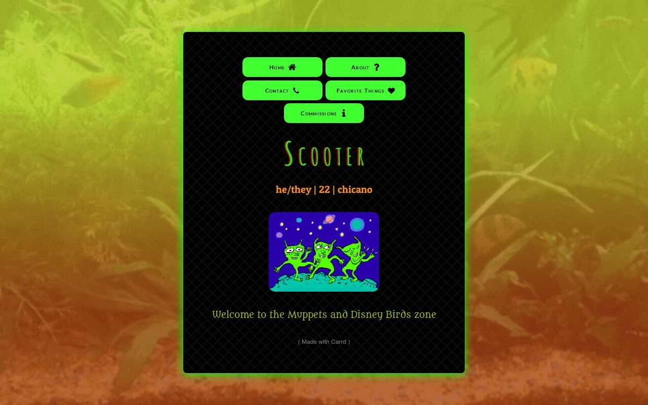 Carrd profile picture for @scooter